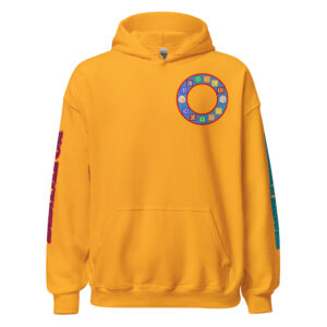 No Excuses ALL-GENDER Pullover Hood in TOPAZ