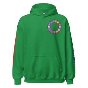 No Excuses ALL-GENDER Pullover Hood in EMERALD
