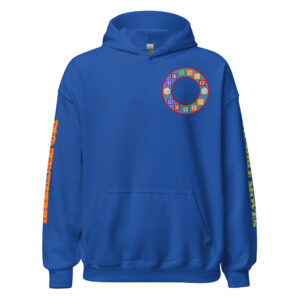 No Excuses ALL-GENDER Pullover Hood in SAPPHIRE